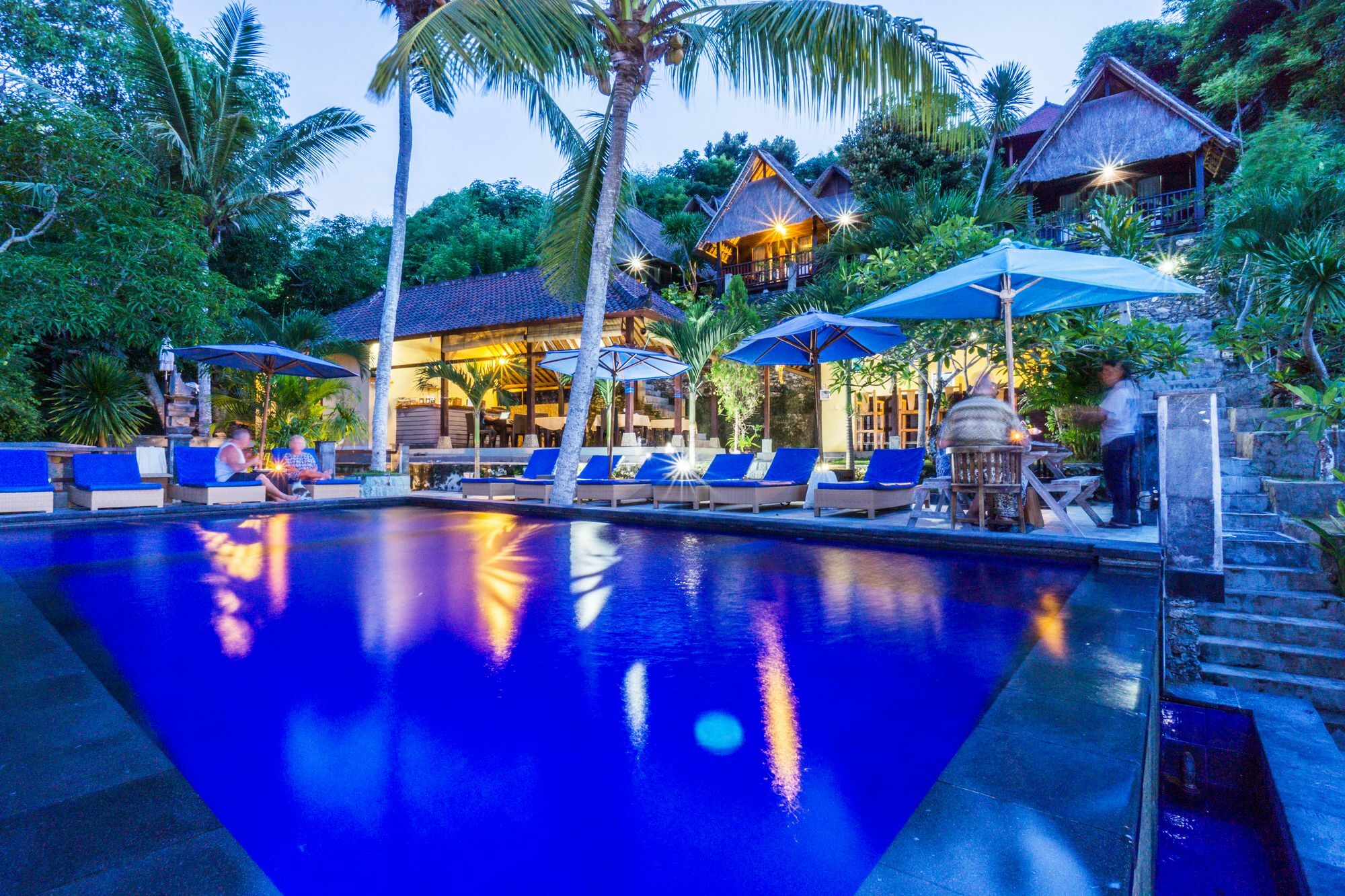 Song Lambung Beach Huts Nusa Lembongan Exterior foto