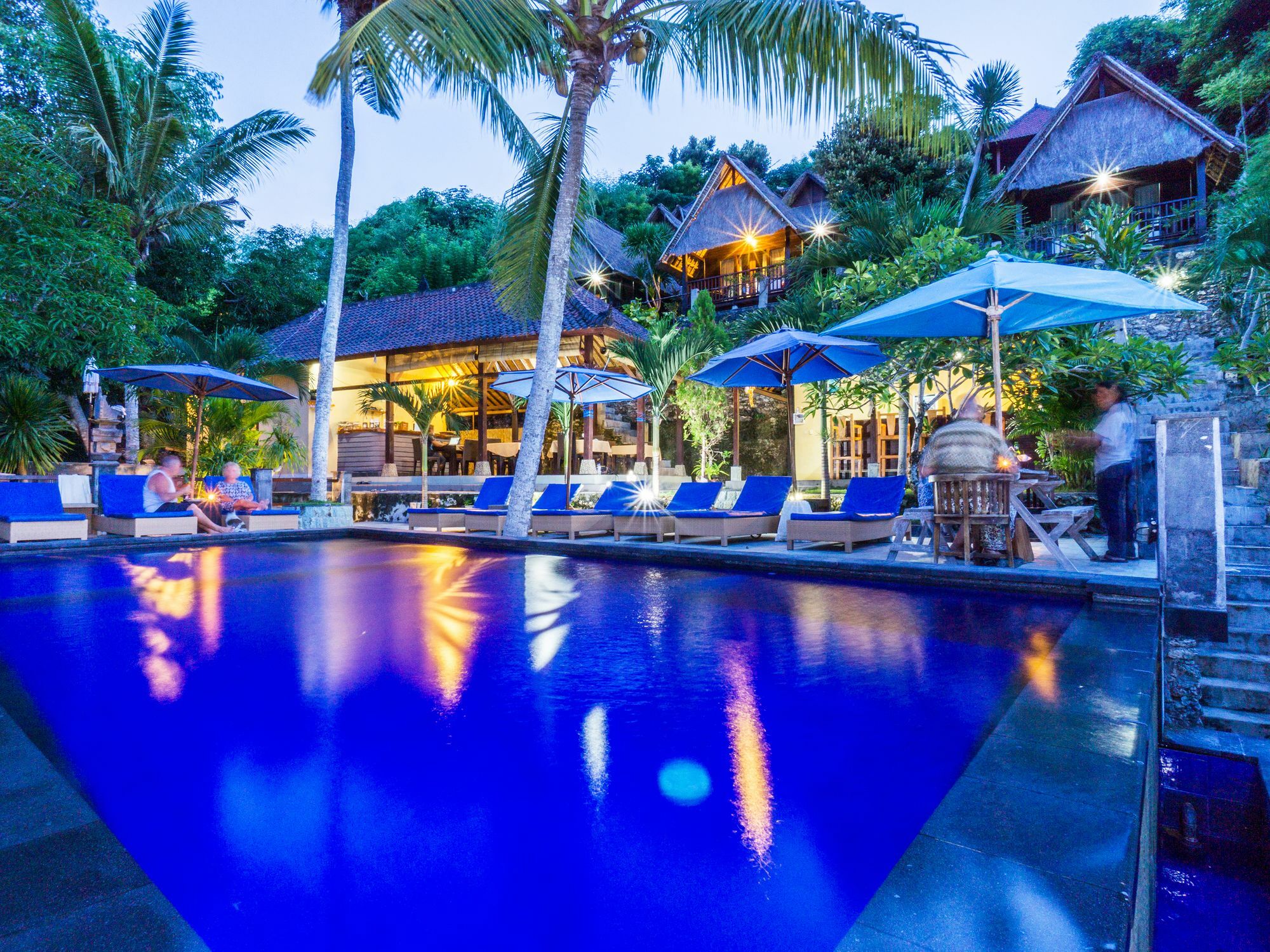 Song Lambung Beach Huts Nusa Lembongan Exterior foto